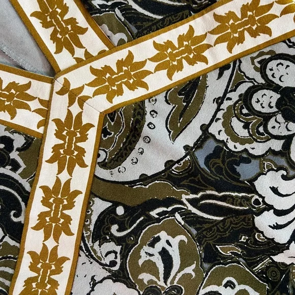 Like New! ✵☽Free People☾✵ Vintage V-Neck Black Gray VNTG Army Bodysuit | Small - Picture 10 of 13